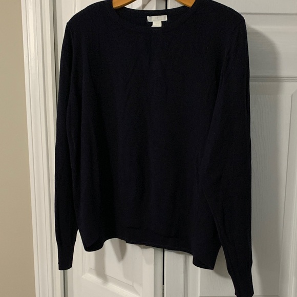 H&M Sweaters - H&M Women's Dark Navy Crew Neck Sweater